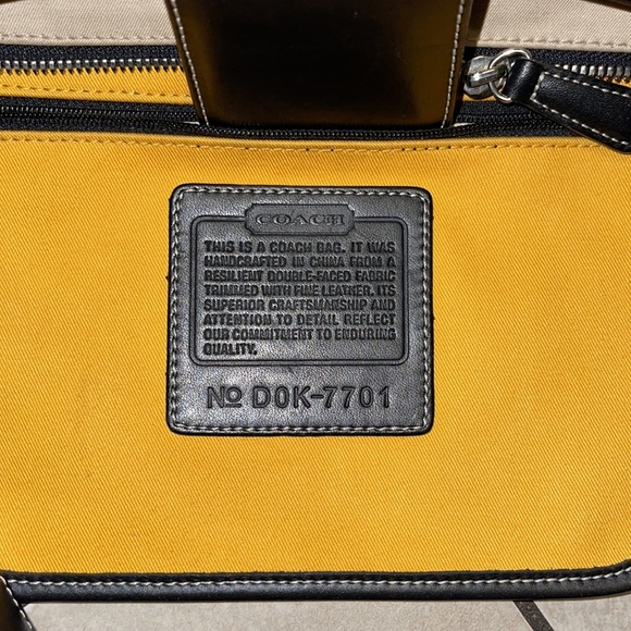 Coach canvas bag - Picture 5 of 5